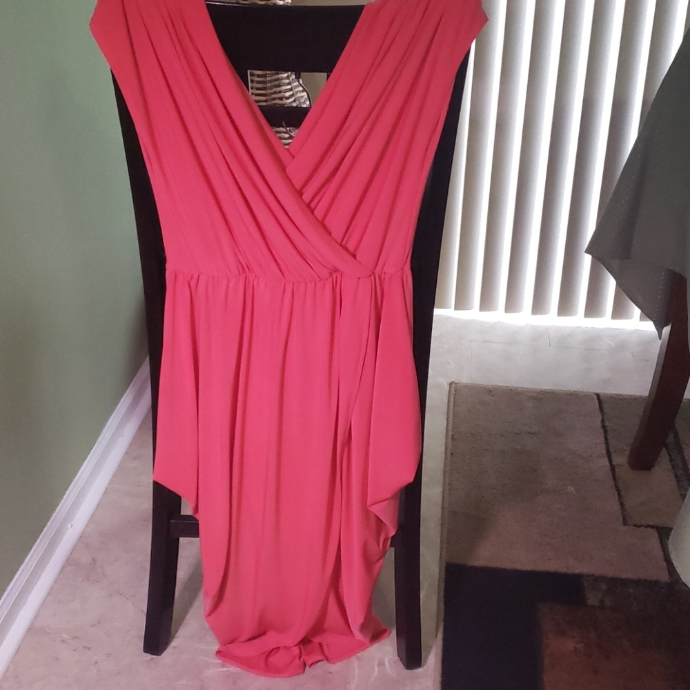 2x - Dress Salmon Color Spring/Summer Sexy